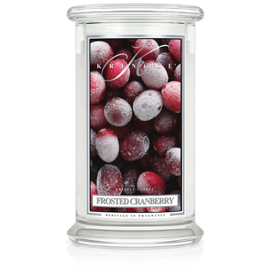 Kringle Candle Frosted Cranberries Christmas Scent 100 h