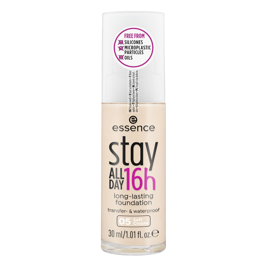 essence stay all day 16h long-lasting foundation 05 Soft Cream