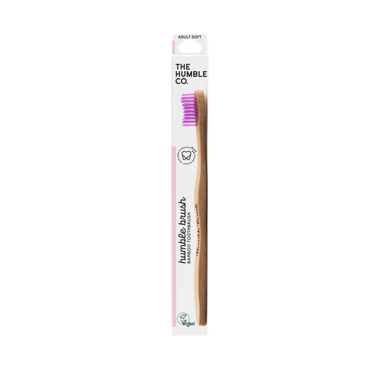 Humble Brush Bambu Tandborste Vuxen Lila