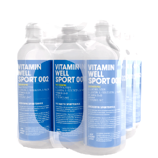 12 x Vitamin Well Sport, 500ml