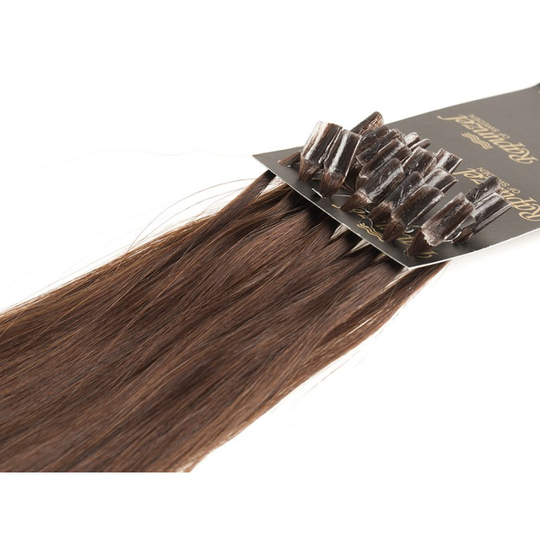 Rapunzel of Sweden Nail Hair Original Straight 50 cm 2.2 Coffee Brown