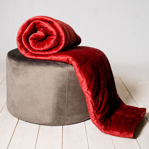 Tyngdpläd Minky, 6 kg
