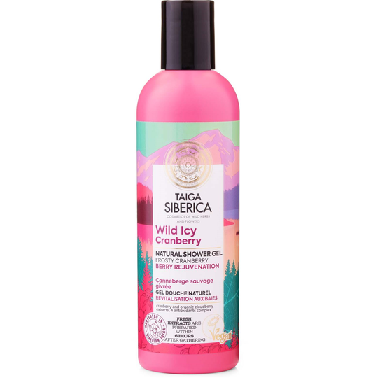 Natura Siberica Taiga Siberica Natural Shower Gel Berry Rejuvenation 2