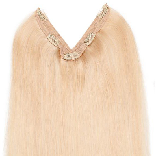 Rapunzel of Sweden Hair pieces Easy Clip-in Original 50 cm 8.0 Light G