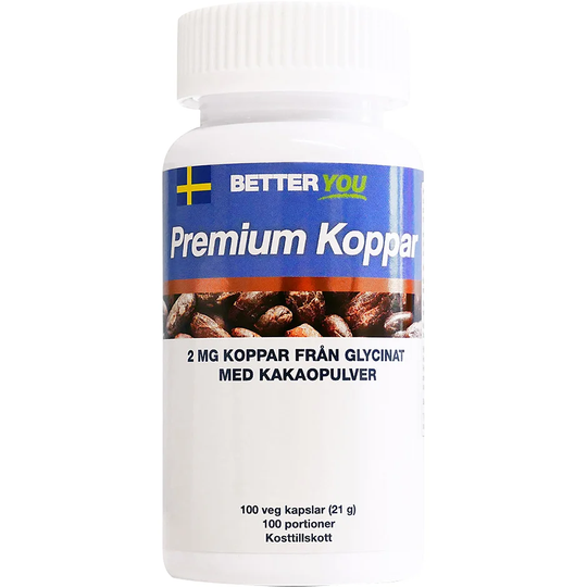 Premium Koppar, Better You Kosttillskott