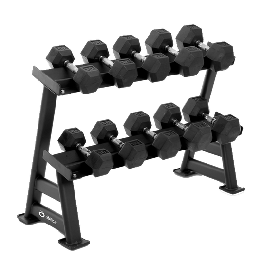 Abilica DumbbellRack Maxi Set HEX 10-20 kg