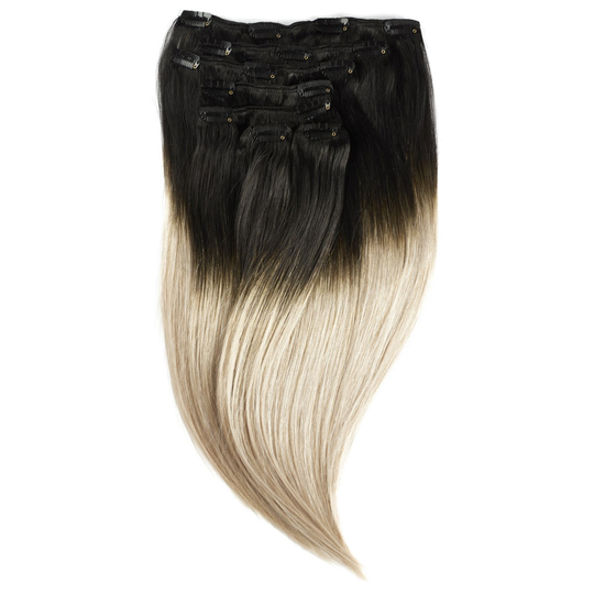 Rapunzel of Sweden Clip-on set Original 7 pieces 40 cm O1.2/10.5 Black