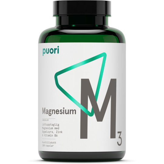 Puori M3 Magnesium 180 kapslar