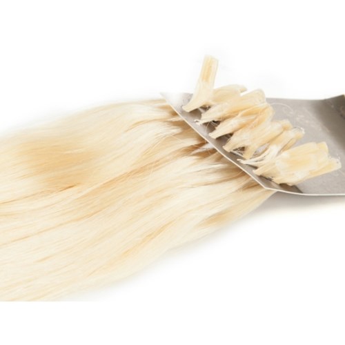Rapunzel of Sweden Nail Hair Premium Straight 50 cm 8.0 Light Golden B