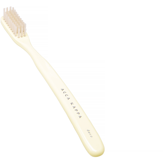 Acca Kappa Tooth Brush Vintage Medium Natural Bristles White