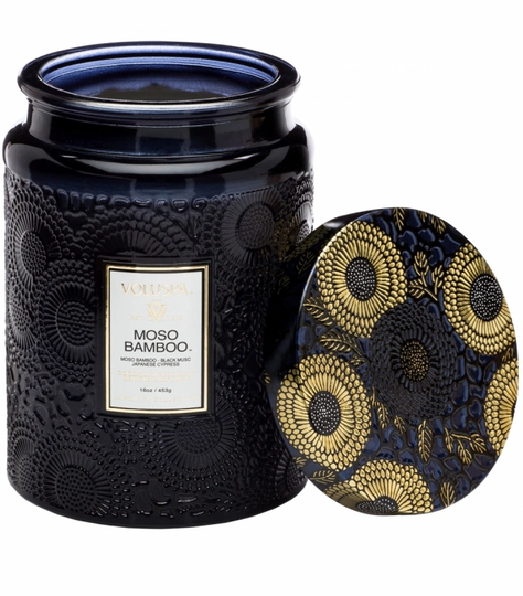 Voluspa Jar Glass Candle Large Moso Bamboo