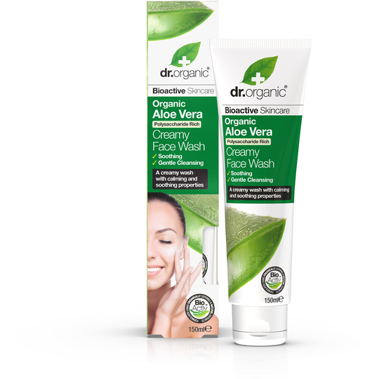 Dr Organic Aloe Vera Facial Cleanser 150 ml