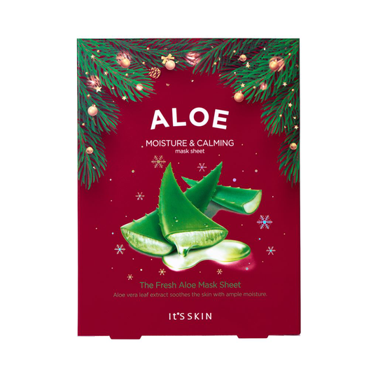 It'S Skin The Fresh Mask Sheet Aloe Christmas Set 5 st