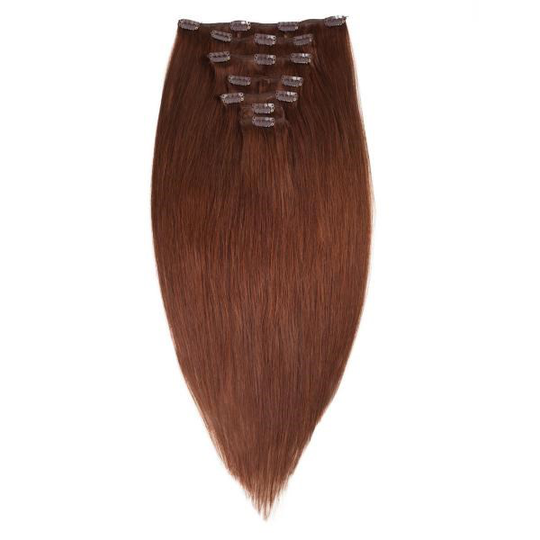 Rapunzel of Sweden Clip-on set Original 7 pieces 60 cm 2.0 Dark Brown