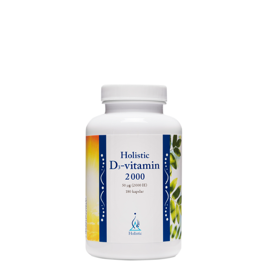 D3-vitamin 2000 IE, 180 kapslar