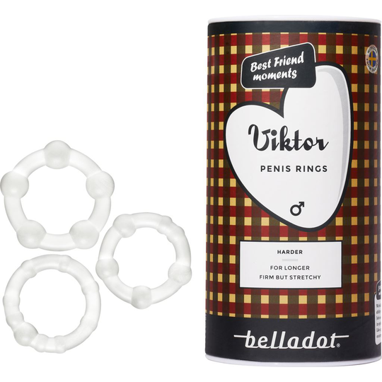 Belladot Viktor penisringar 3 st