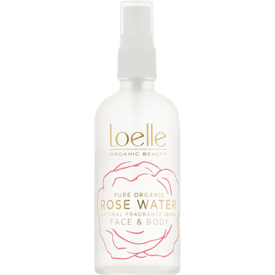 Rose Water, 100 ml Loelle Ansiktsmist