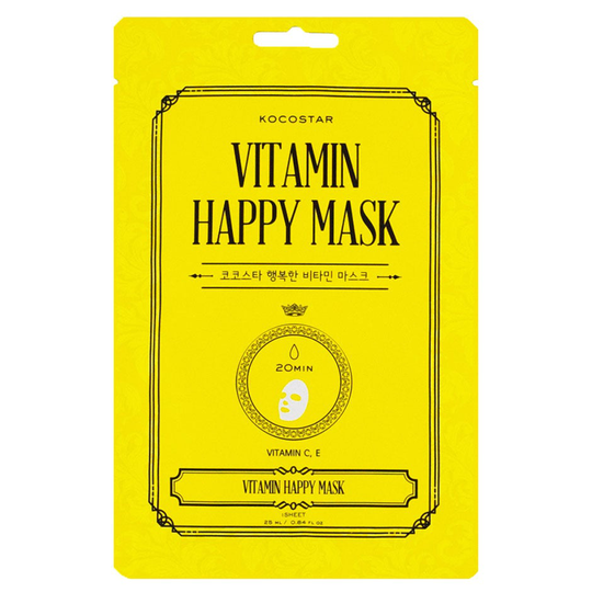 Vitamin Happy Mask, 25 ml Kocostar Ansiktsmask