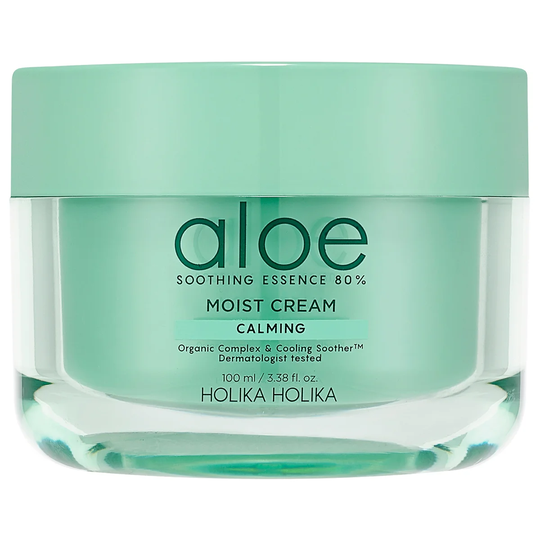 Aloe Soothing Essence 80% Moist Cream, 100 ml Holika Holika Dagkräm