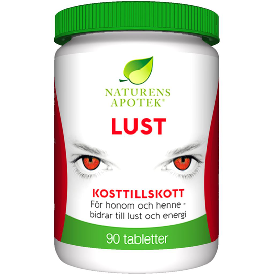 NATURENS APOTEK Lust 90 tabletter