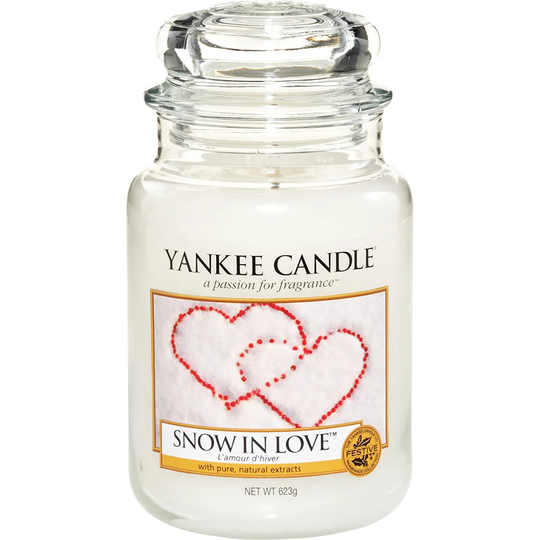 Classic Snow In Love, 623 g Yankee Candle Doftljus