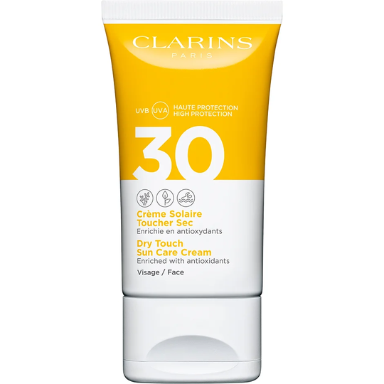 Clarins Dry Touch Sun Care Cream For Face, 50 ml Clarins Solskydd Ansikte