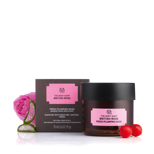 British Rose Fresh Plumping Mask