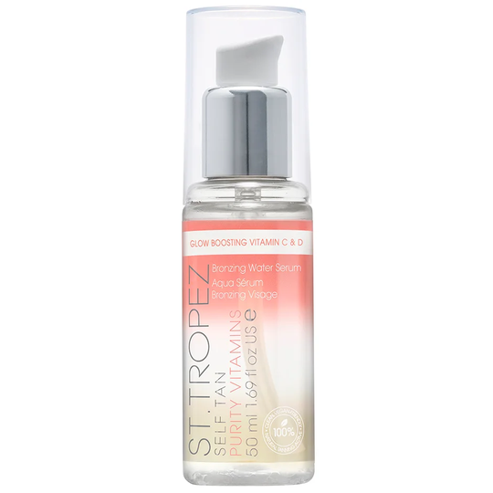 Self Tan Purity Vitamins Bronzing Water Face Serum, 50 ml St.Tropez Brun utan sol (BUS)