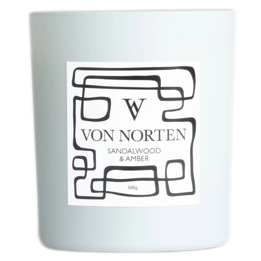 Von Norten Sandalwood and Amber Candle