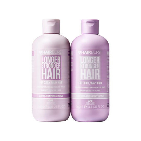 Hairburst Schampo & Balsam Lockigt & Vågigt Hår 350 + 350 ml