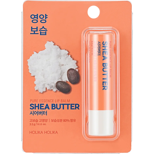 Pure Essence Shea Butter Lip Balm, 3,3 g Holika Holika Läppbalsam & Läppskrubb