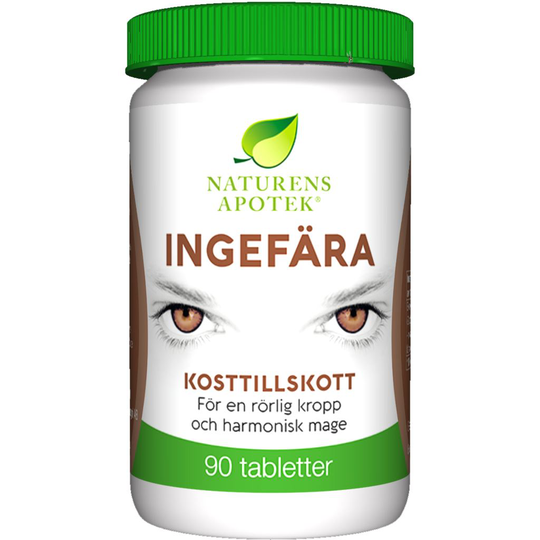Naturens Apotek Ingefära 90 tabletter