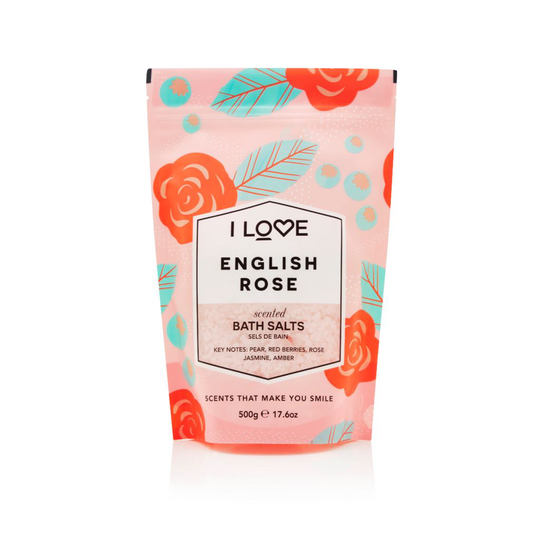 I Love Signature Bath Salt English Rose 500 g