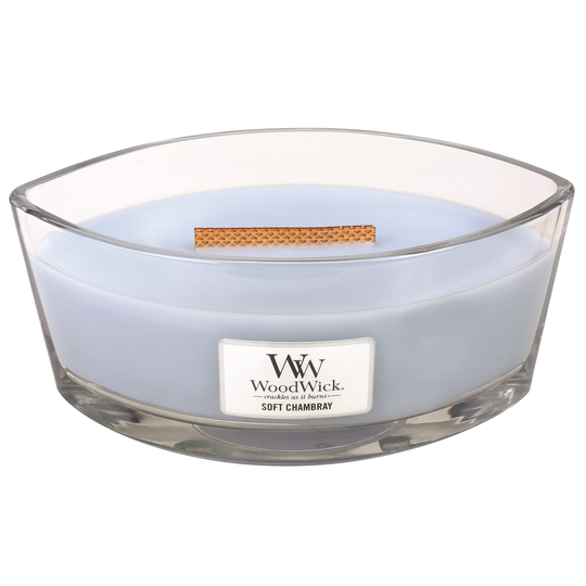WoodWick Soft Chambray Ellipse 50 h
