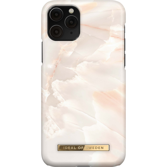 iDeal of Sweden iPhone 11 Pro/XS/X Fashion Case Rose Pearl Marble