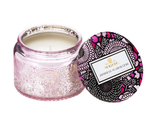 Voluspa Small Glass Jar Candle Japanese Plum Bloom