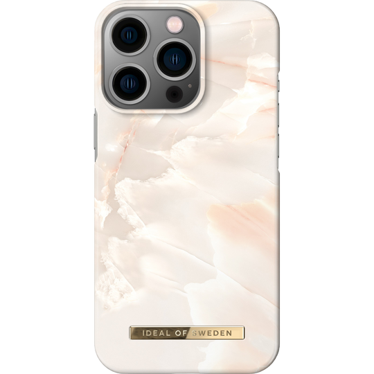 iDeal of Sweden iPhone 13 Pro Fashion Case Rose Pearl Marble