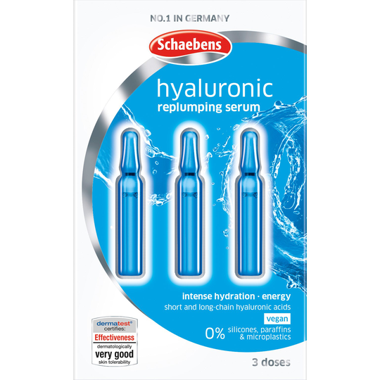 Schaebens Hyaluronic Replumping Serum 3x1 ml