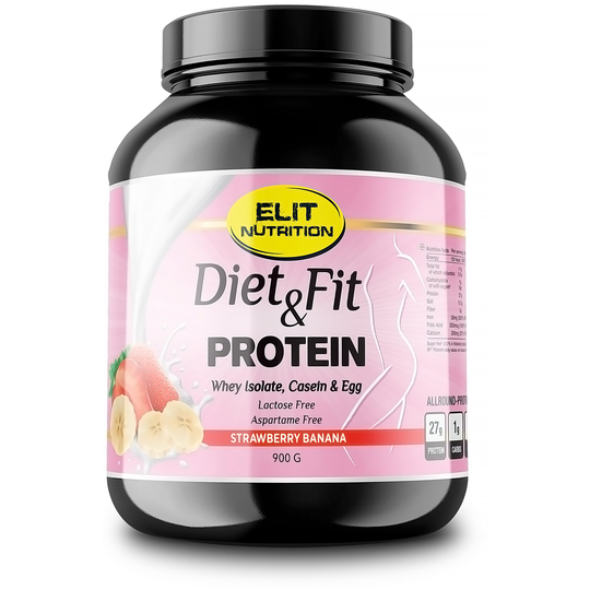 Elit Nutrition Diet & Fit Meal substitute Strawberry Banana